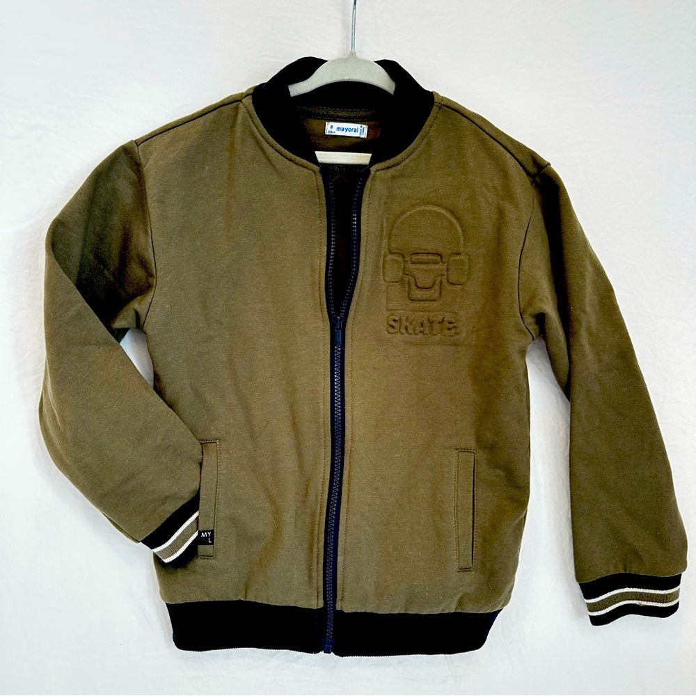 Mayoral Star Wars boy jacket Size 8 green